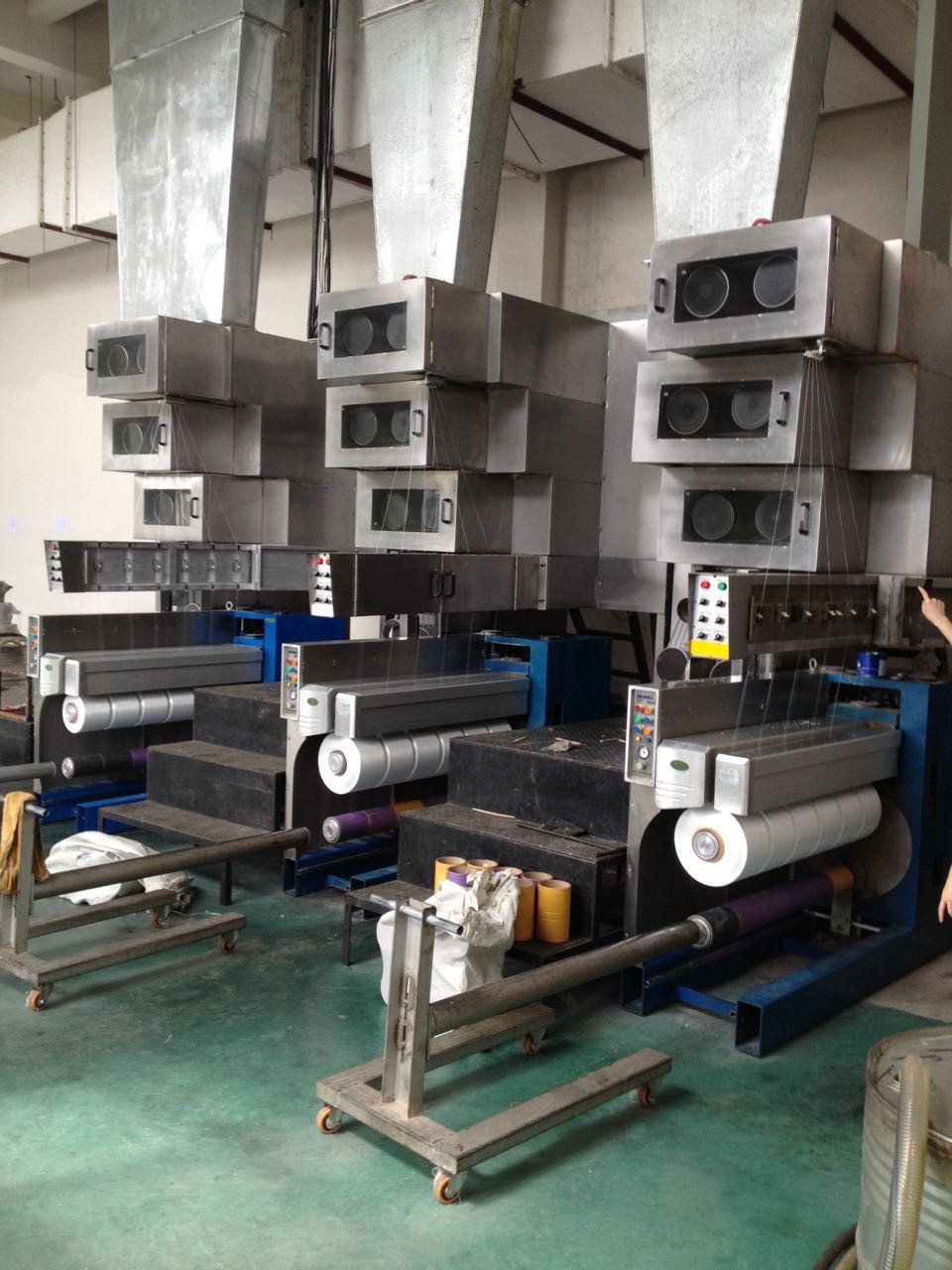 Polypropylene high strength FDY machinery 